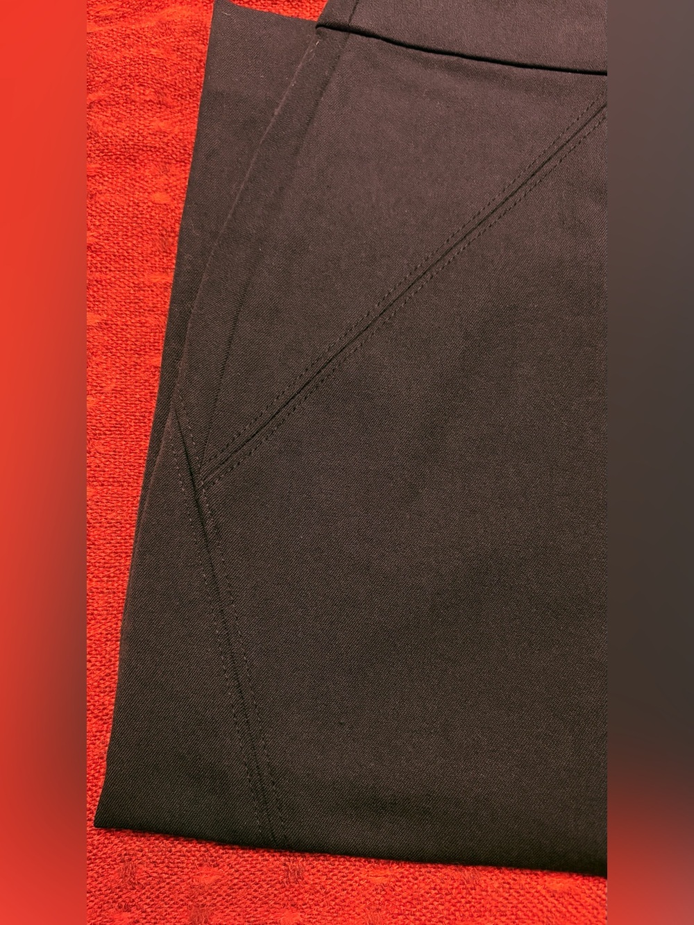 Ann Taylor Black Pencil Skirt with Back Zip